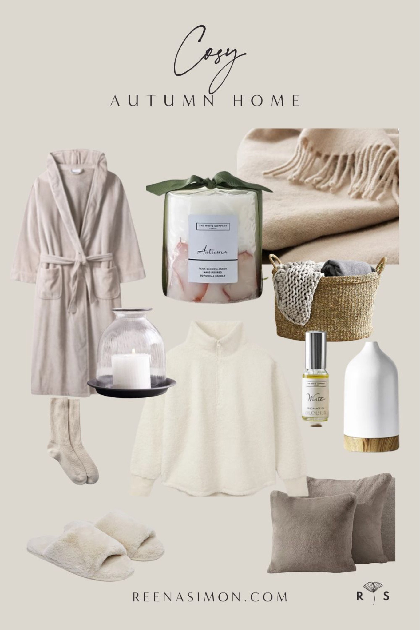 Cosy Autumn pieces for your home. Think Autumnal scents, cosy and tactile loungewear #cosyhome #hygge

#LTKhome #LTKstyletip #LTKSeasonal