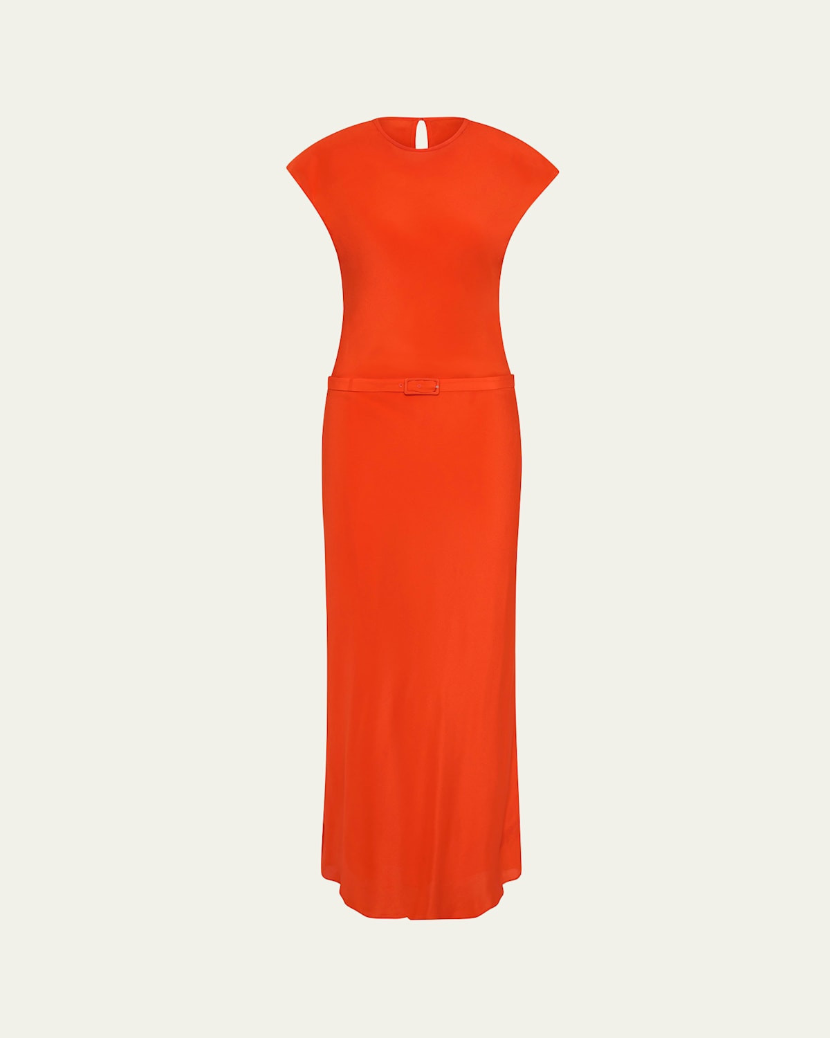 Fresca Belted Silk Dress | Bergdorf Goodman