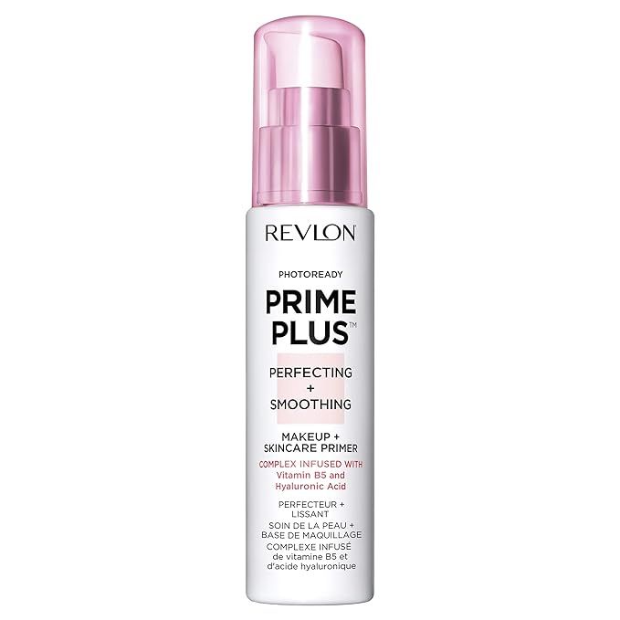 Revlon PhotoReady Prime Plus Primer, Perfecting and Smoothing Skincare Makeup with Vitamin B5 and... | Amazon (US)