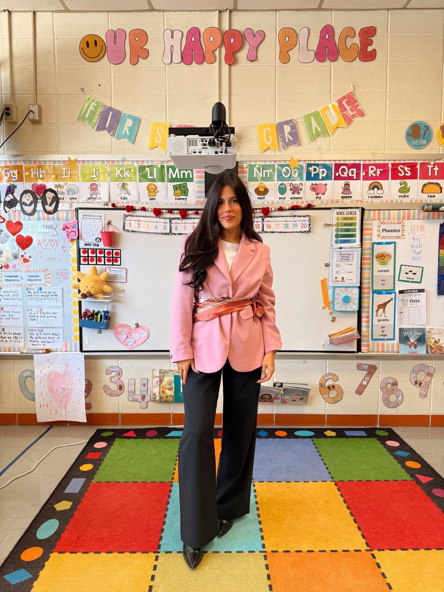 Day 1 of pink outfits for valentines week! 

#LTKootd #LTKWorkwear #LTKValentine