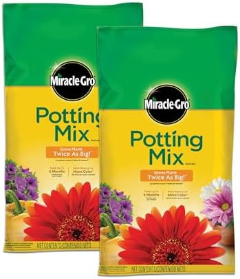 Miracle-Gro Potting Mix - For Container Plants, Flowers, Vegetables, Shrubs, Annuals, Perennials,... | Amazon (US)