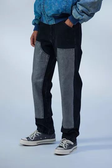 BDG Faux Leather Double Knee Work Pant | Urban Outfitters (US and RoW)