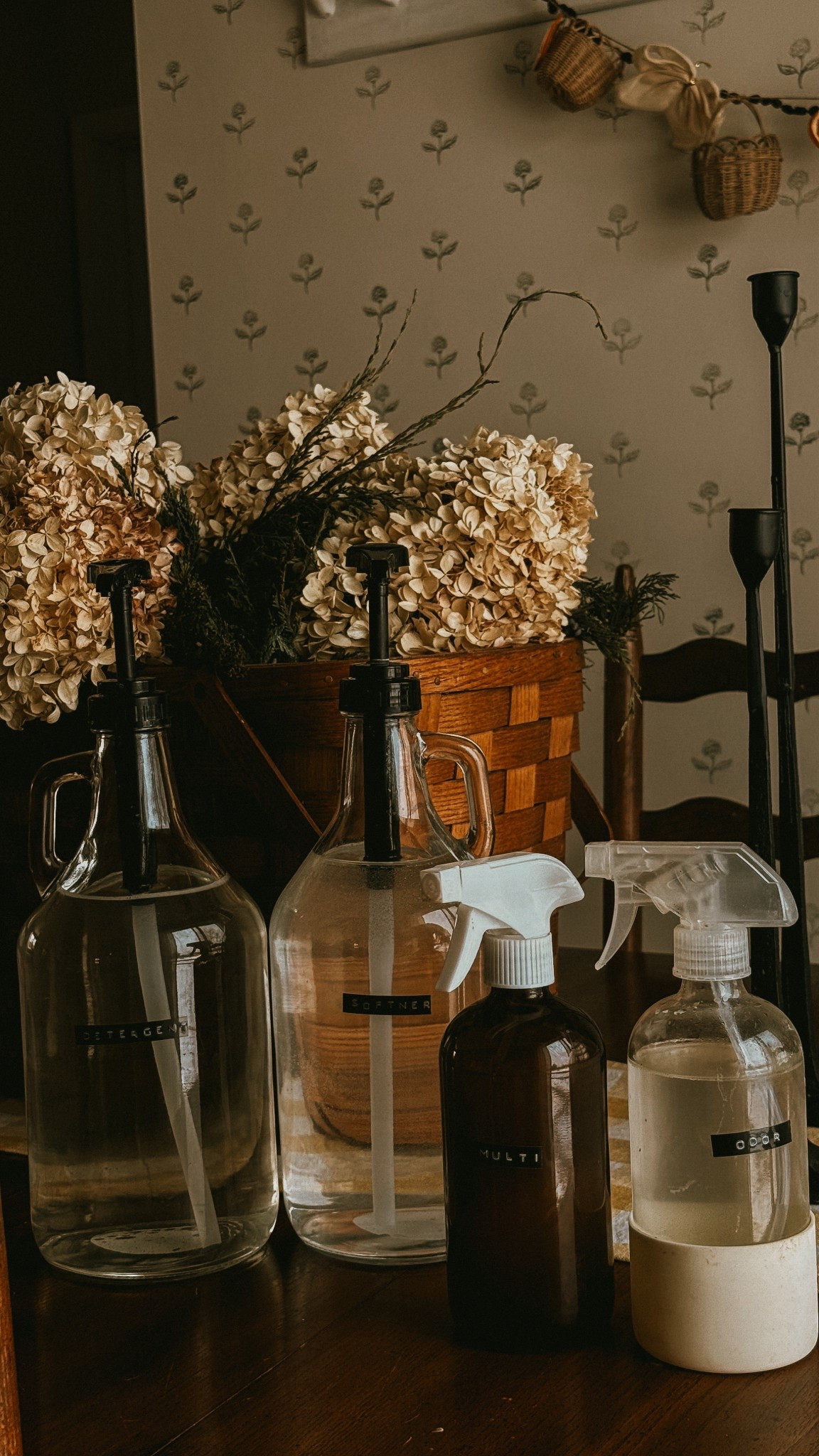 Homemade cleaning supplies