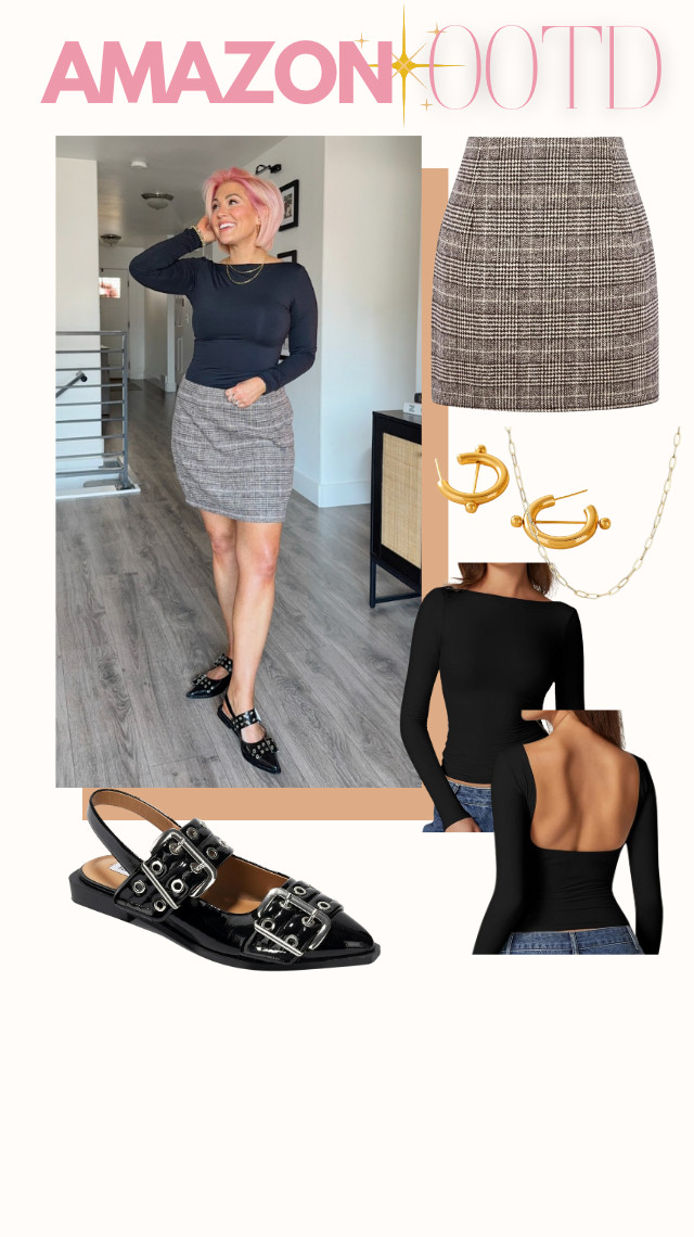 Love how flirty this feels with the little skirt and the backless top! Skirt- Large but should have done medium 

 #LTKSaleAlert #LTKFindsUnder50 #LTKStyleTip