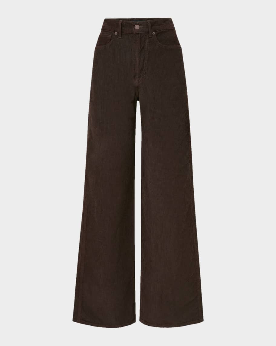 Taylor Corduroy Wide-Leg Pants | Neiman Marcus