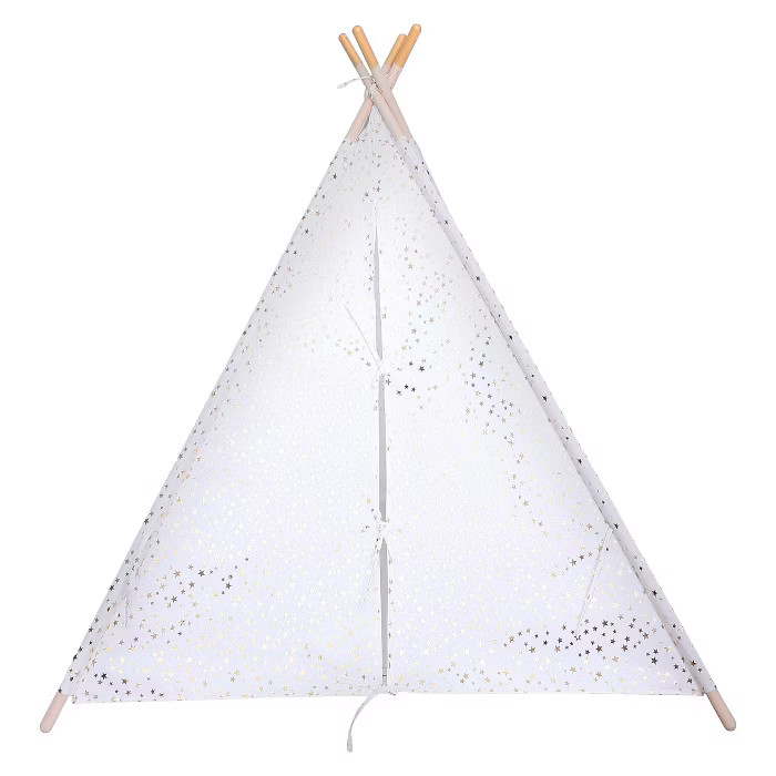 Kids Tent Gold Foil Star - Pillowfort™ | Target