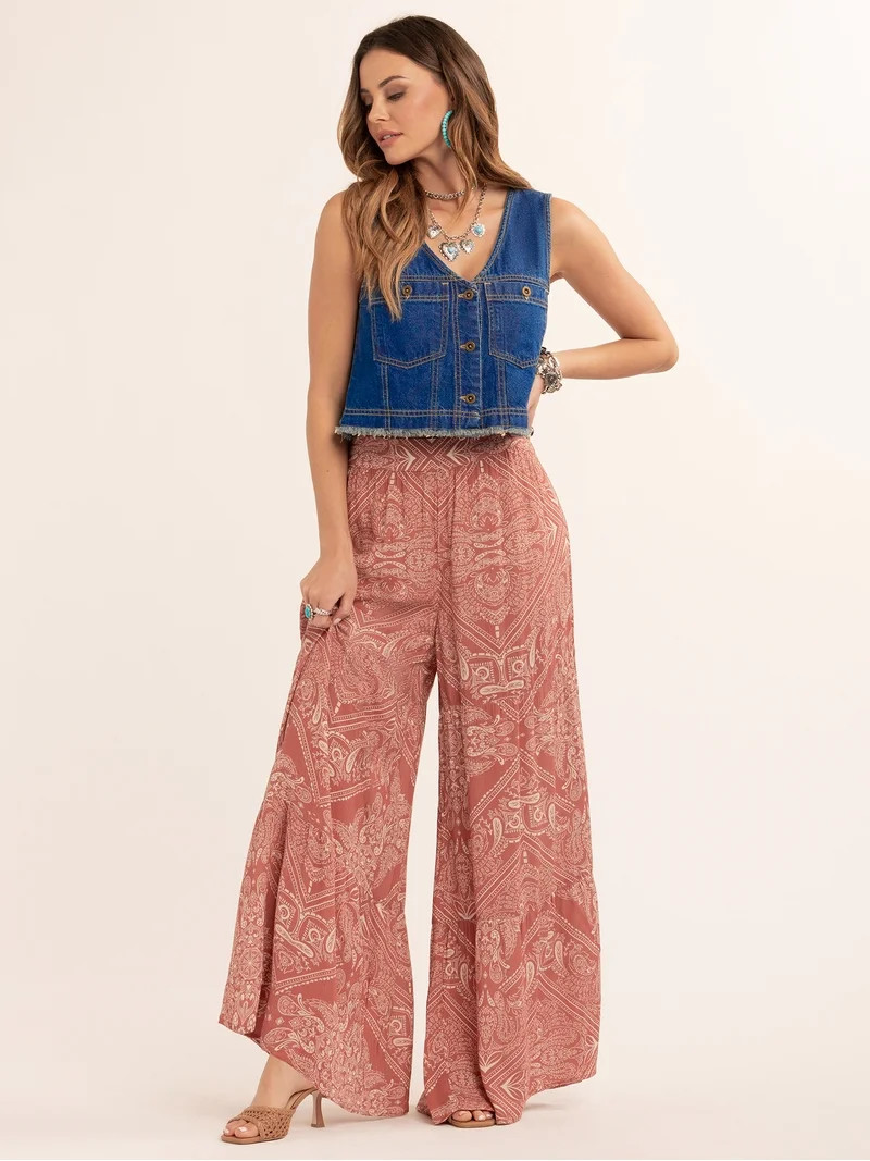 Jessica Simpson Women's Modena Wide Leg Pants, Sizes XS-XL - Walmart.com | Walmart (US)