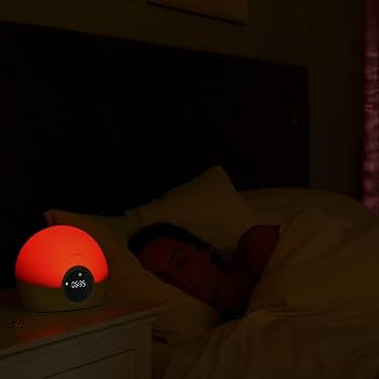 Lumie Bodyclock Spark 100 - Wake-up Light Alarm Clock with Sleep Sunset, white/off-white | Amazon (UK)