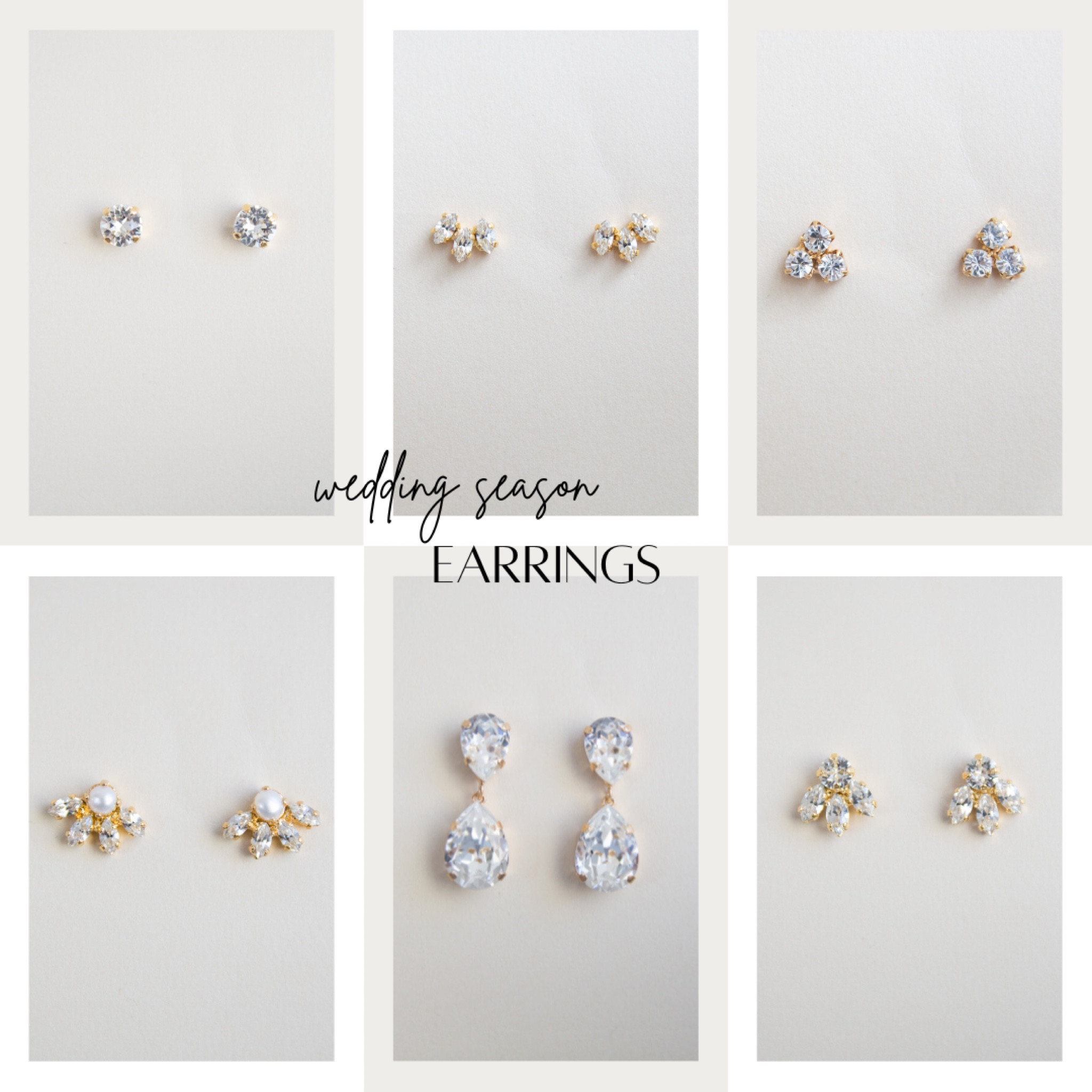 wedding season accessories 
earrings for bride
earrings for wedding
wedding guest accessories 
wedding guest earrings
gifts for bridesmaids#LTKGiftGuide 

#LTKwedding #LTKunder100