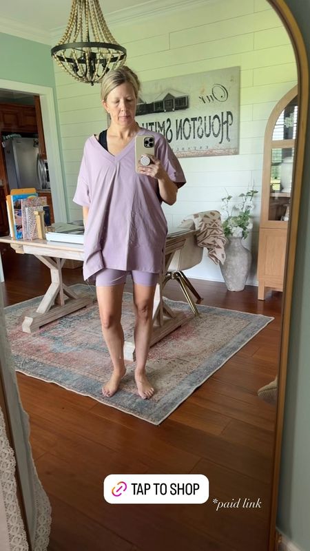 Cute matching women’s set from Amazon! Loving this color for Spring/Summer. I’m in a Medium & I’m 5’7”. 

#LTKSeasonal #LTKOver40 #LTKVideo