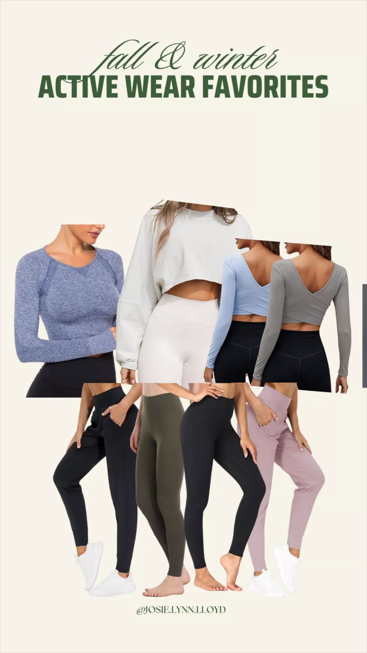 Women's Crop Tops Workout Long … curated on LTK