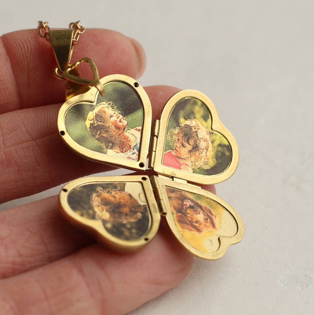 Friends And Family Personalised Locket With Photographs | Not On The High Street
