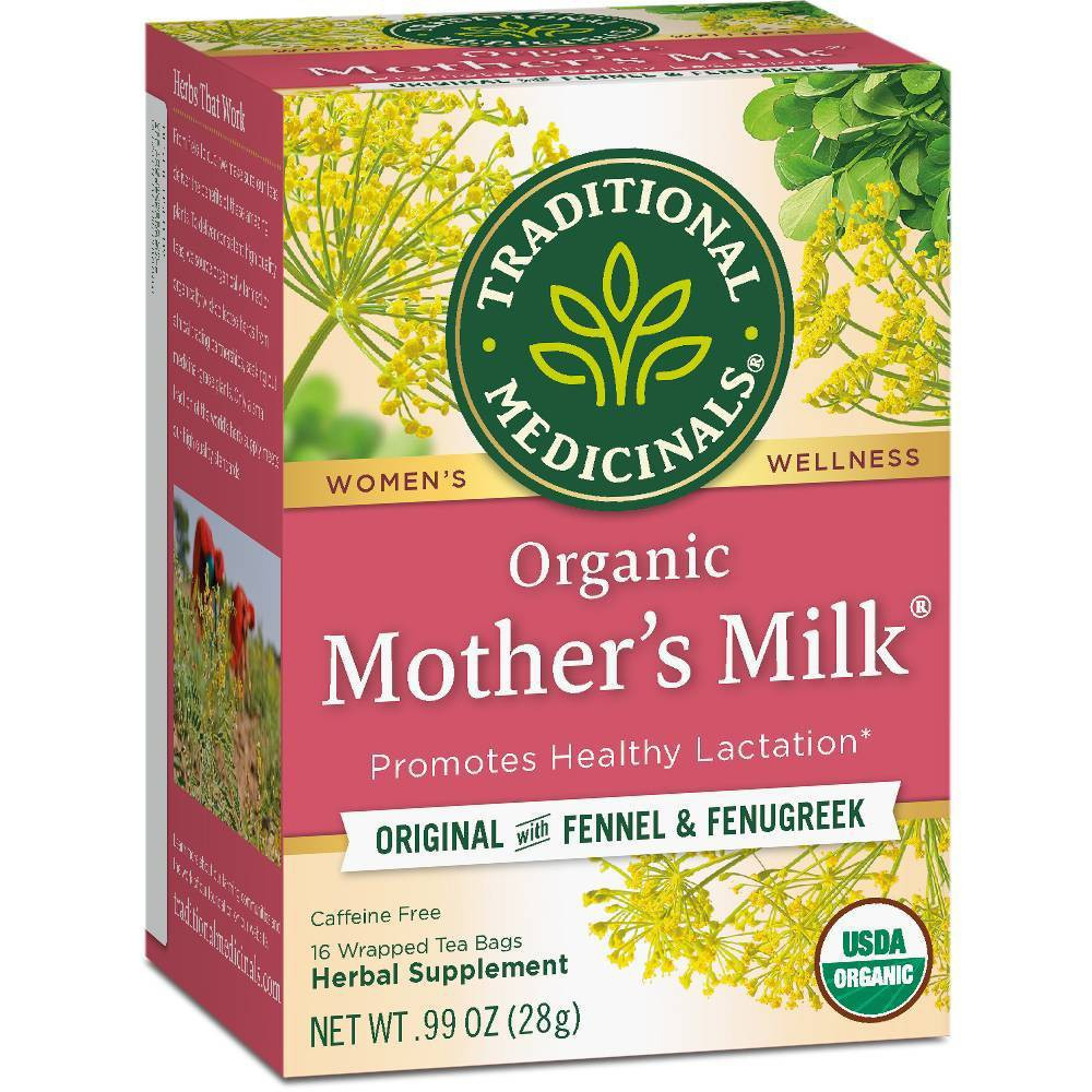 Traditional Medicinals Organic Mother's Milk Herbal Tea - 16ct | Target
