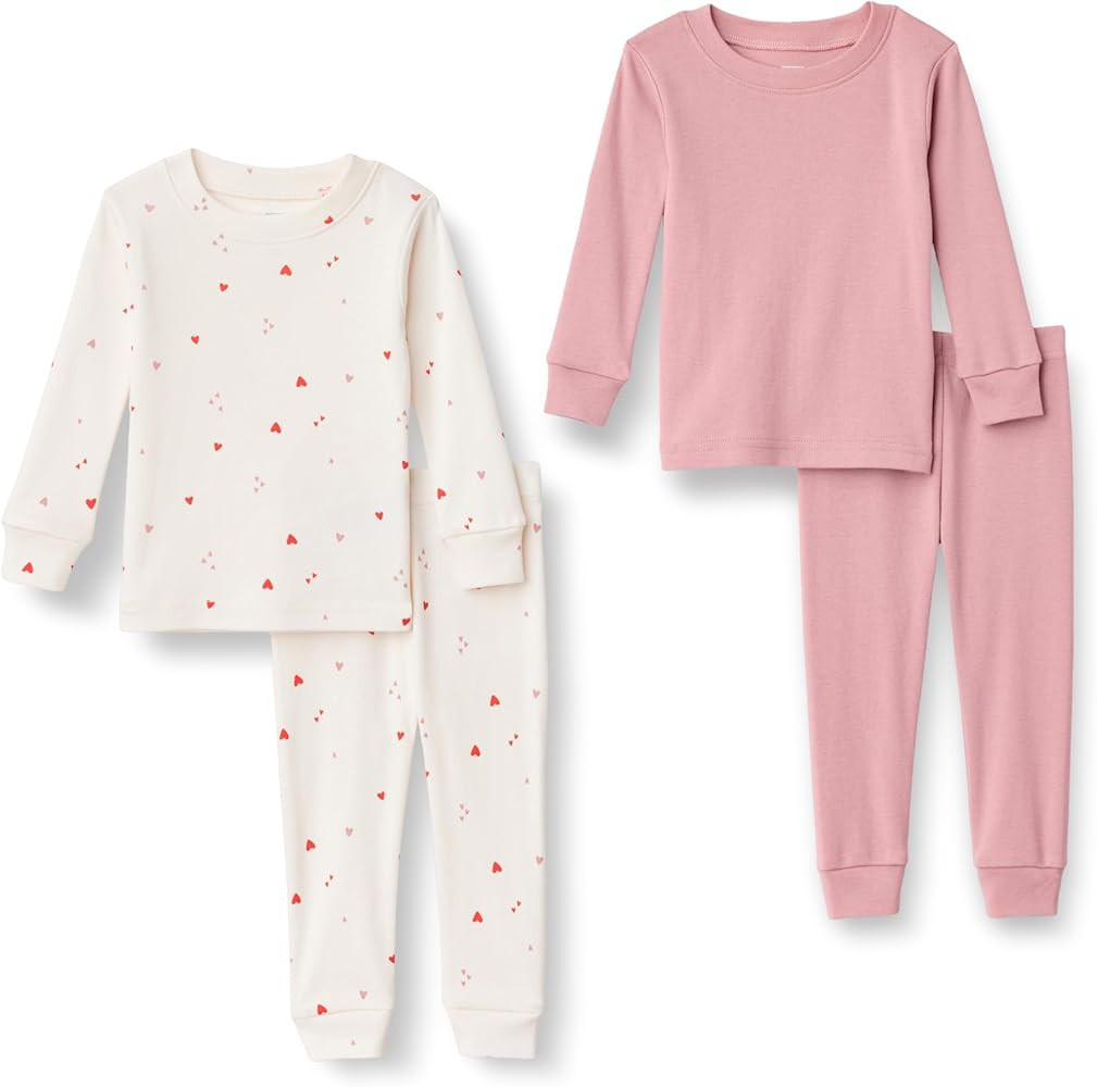 Amazon Essentials x Sofia Grainge Mommy and Me Long Sleeve Pajama Set | Amazon (US)