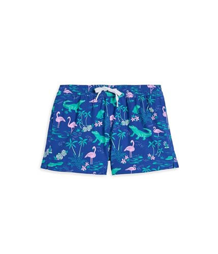 Chubbies, Mens, The Swamp and Circumstances Lined Swim Trunk (Big Kid), Bright Blue/Pattern Base, SM (8/9 Years) | Amazon (US)