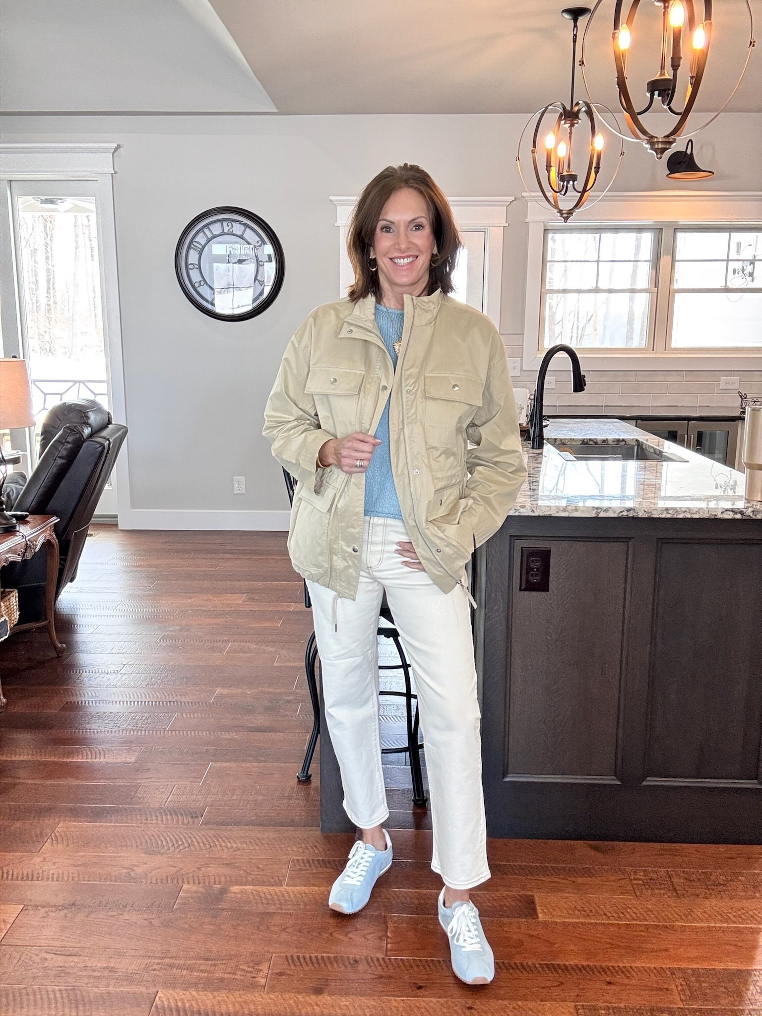 Running errands OOTD! Casual spring outfit inspo! Wearing a size medium/large for the top and jacket, 6/8 for pants, and a 10 in my shoes!  
-
-
- 

Women’s fashion, outfit inspo, outfit ideas, what to wear for, fashion over 40, fashion over 50, fall outfit ideas, winter fashion, winter styles, winter outfits, winter outfit inspo, trending fashion, chic style, winter to spring outfits, winter to spring style, winter to spring transition outfits, spring outfits, spring fashion, spring style,  women’s winter outfit, women’s spring outfit

#LTKSeasonal #LTKOver40 #LTKootd