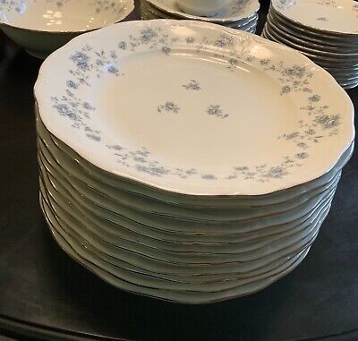 Johann Haviland Bavaria Germany Blue Garland Dinnerware Plates | eBay US