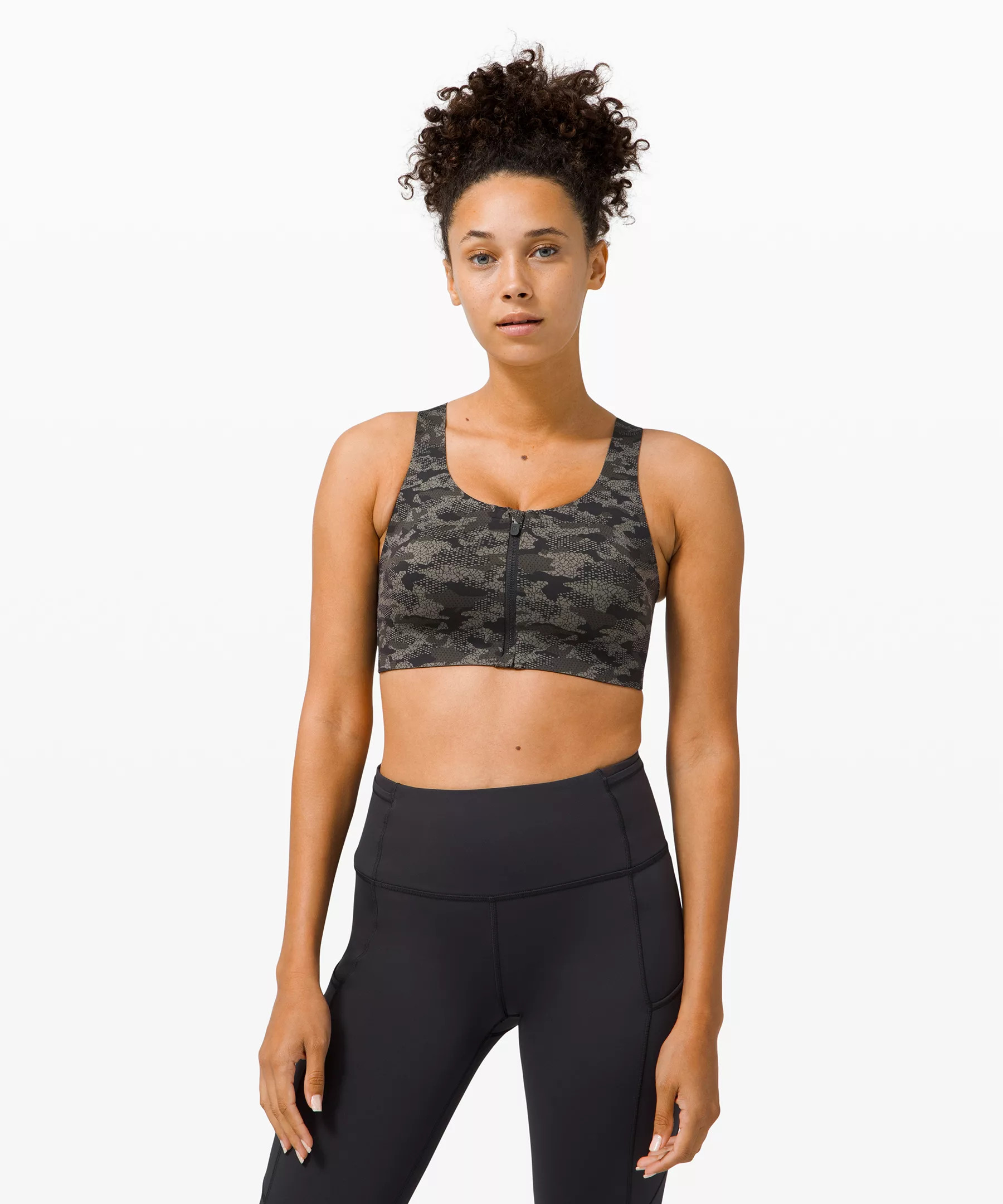 Enlite Bra Zip FrontHigh Support, A–E Cups | Lululemon (US)