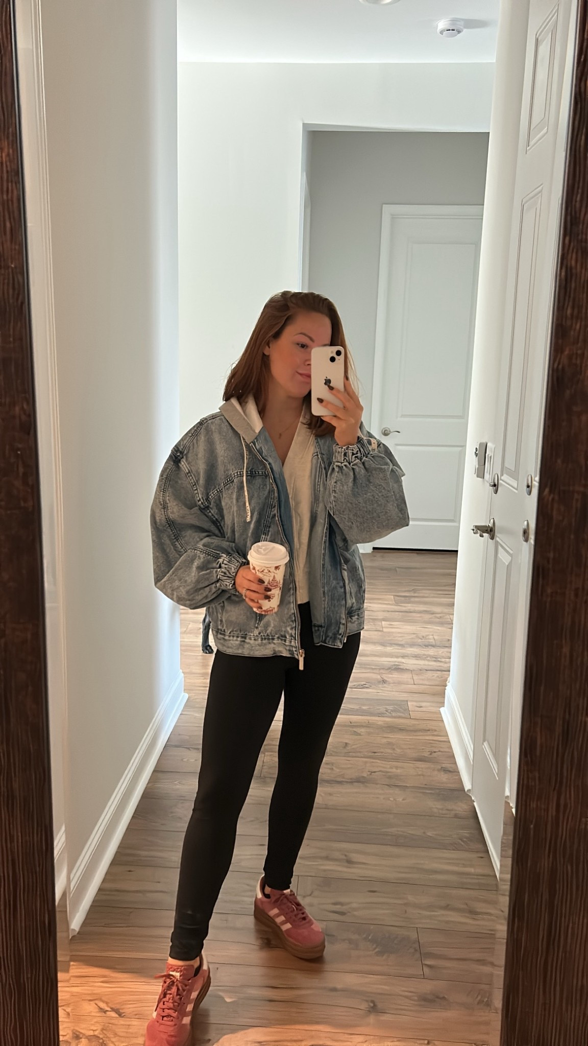 Needed an every day fall jacket that wasn’t too heavy- and this is ittt. Obsessed. Wearing size small! 