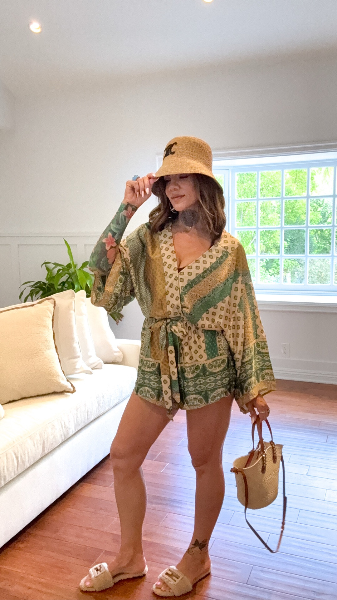 Affordable, chic, and one of those outfits that makes getting dressed feel effortless.

This little romper from Nordstrom is the perfect throw-on piece for vacation, beach, pool days while still looking completely put together. I love pieces that feel comfortable but still look polished. OR dress it up for a more bougie style with some heels and your fav clutch!

Sometimes the best outfits are the simplest ones.

I sized to a small 

#LTKOver40 #LTKSpringSale #LTKSaleAlert