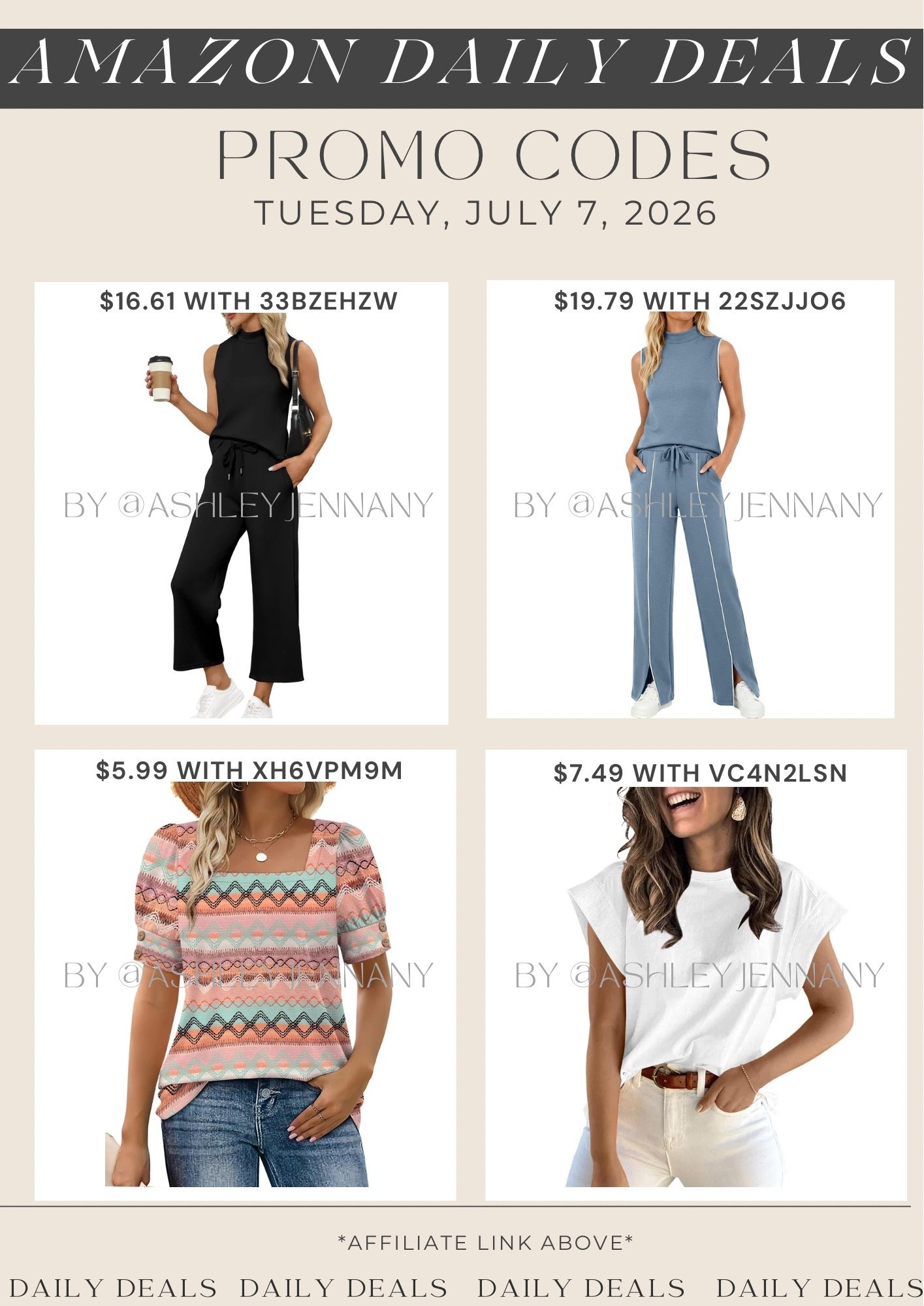 Amazon deals

#LTKSaleAlert #LTKMidsize #LTKootd