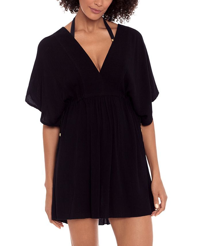 Lauren by Ralph Lauren Crushed Tunic Cover-Up Dress | Macys (US)