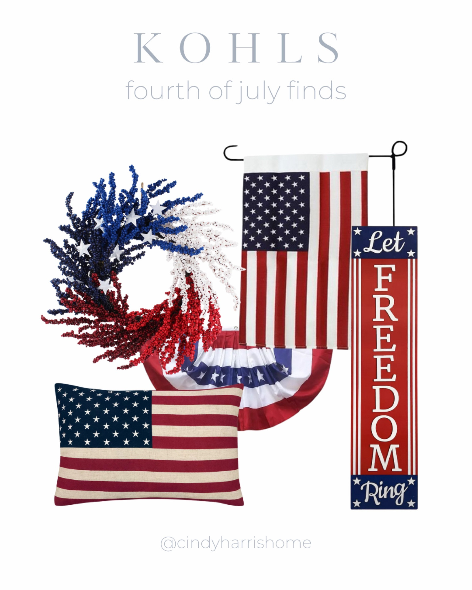 Just purchased these Fourth of July decor pieces from Kohls! 🇺🇸 

Check their website for all the Memorial Day deals they’ve got going on now through Monday! 


#LTKSaleAlert #LTKSeasonal #LTKHome