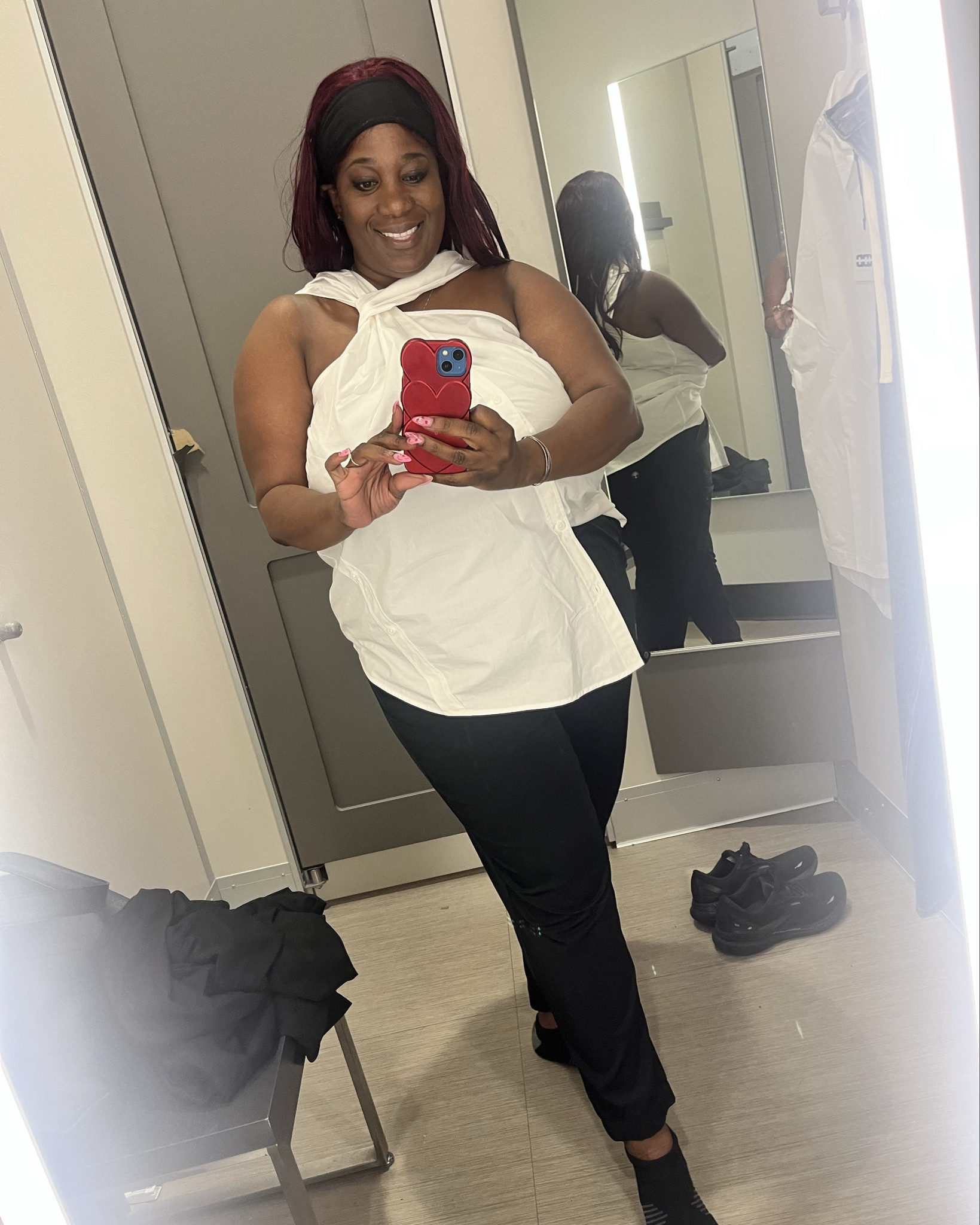 If this world were mine…this would be in my cart 🛒

I have good news and bad news and then good news! 

Good news!!: Look what I found today! The @bykahlana  top that I have been highly anticipating!🤍 I had a little break from work so I popped into one of the newly added locations and there she was. I had on my scrubs and didn’t plan on trying anything on because I have a lot of stuff with tags that need my love, but I made an exception for her😍

Bad news: @target x @targetstyle wouldn’t let me buy her so I could style her with my new favorite fold over pants😫 She can’t be available until 2/22😢

Good news: SHE’LL BE AVAILABLE ON 2/22 WHICH MEANS ANOTHER DROP IS COMING SOON🙌🏾🙌🏾🙌🏾

If it were up to me, it would drop right NOEWWW! But it’s not😩🤣 so…Time to get our minds right! No rest for the KBB style Queens.👸🏾 

Sizing and more info will be in the comments.

Comment SHOP for the link 🔗 for the pants and save this post!