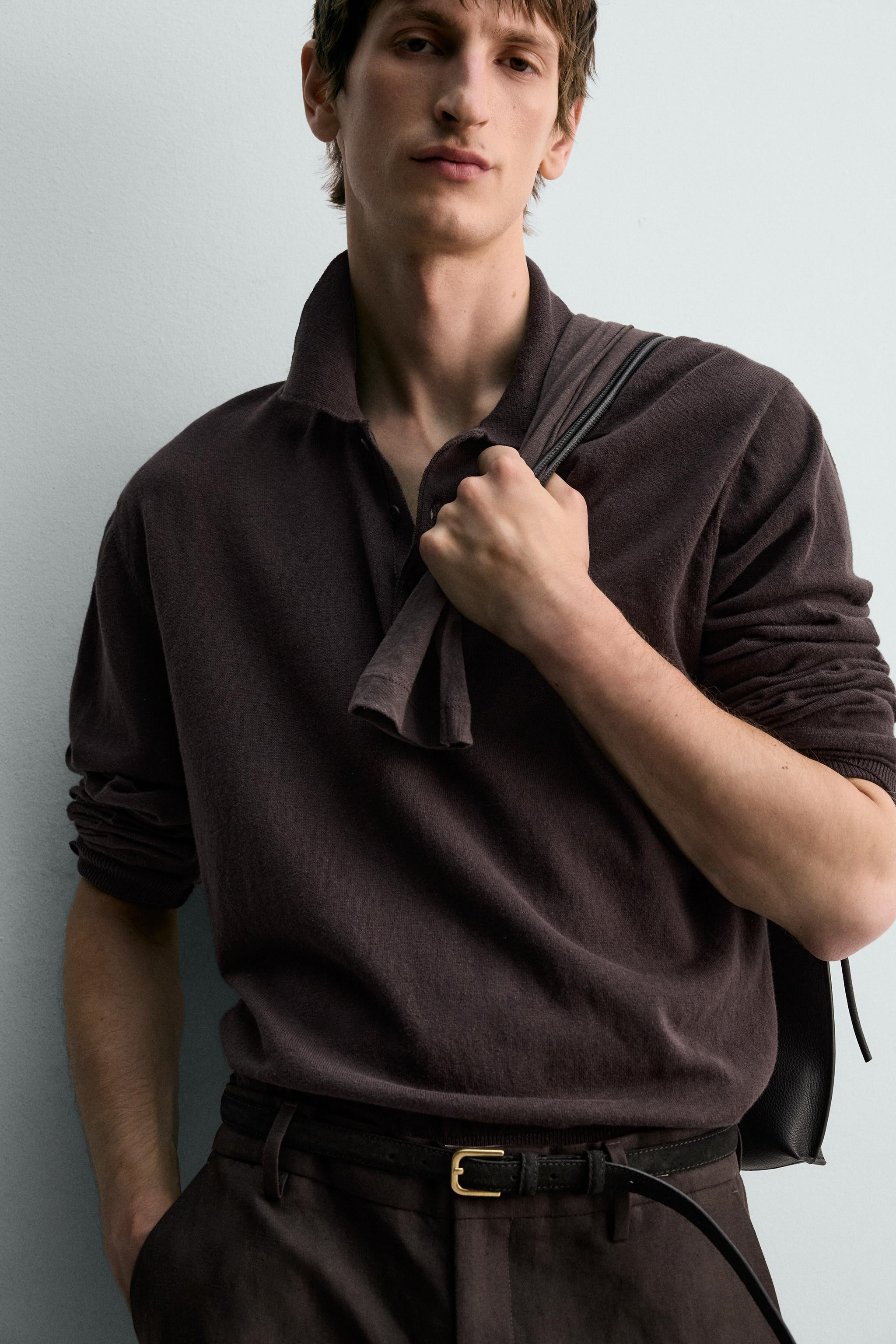 COTTON LINEN KNIT POLO LIMITED EDITION | Zara US