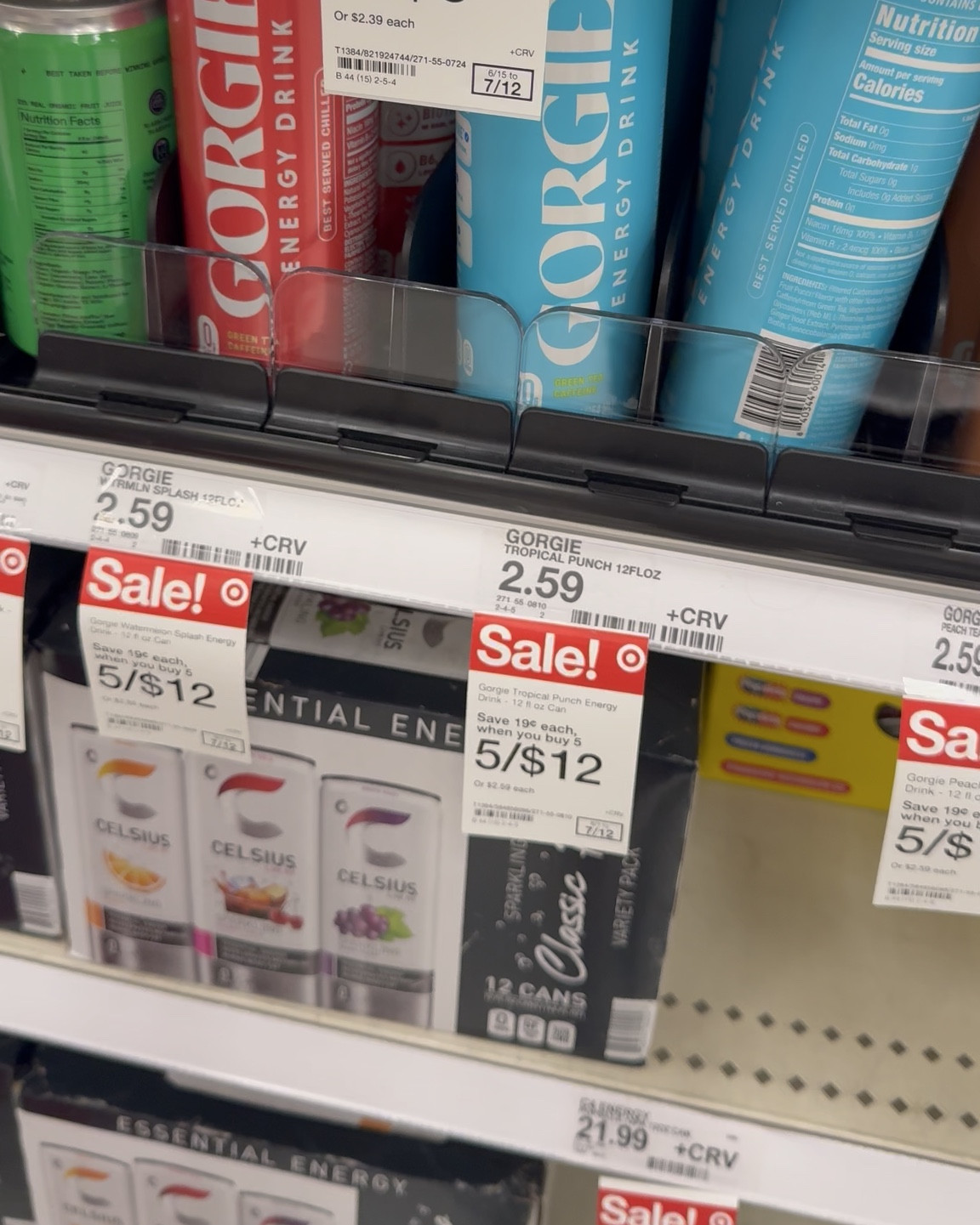 When they go on sale at target….time for a restock! Gorgie is becoming my new favorite energy drink but I’ll never give up my love for Alani Peach! 

#LTKSaleAlert #LTKActive