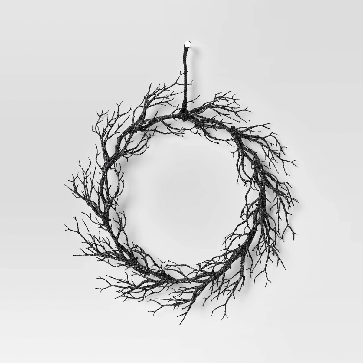 21.5" Basic Artificial Wreath Black - Hyde and EEK! Boutique™ | Target