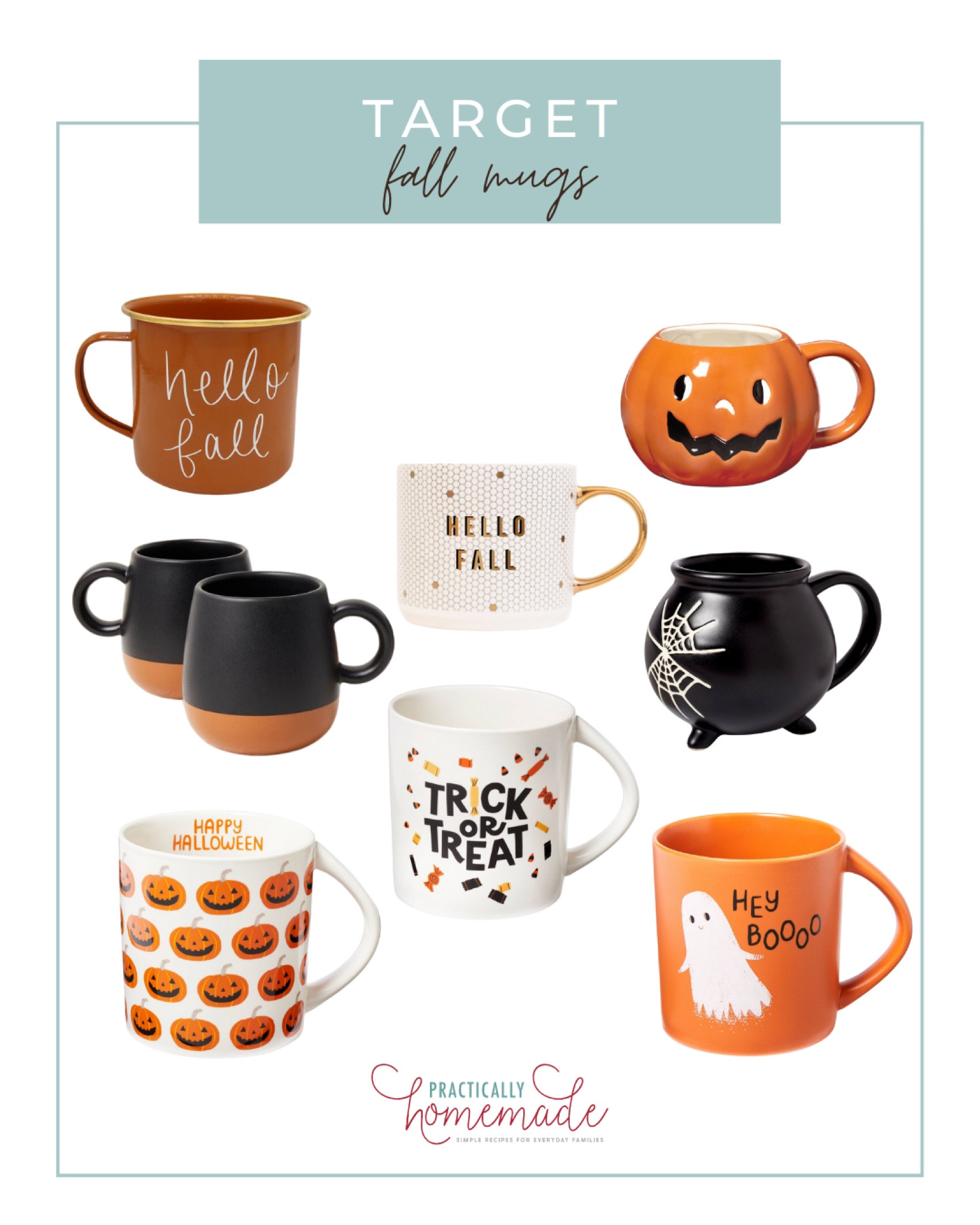 Fall themed mugs at Target 

#LTKunder50 #LTKhome #LTKFind