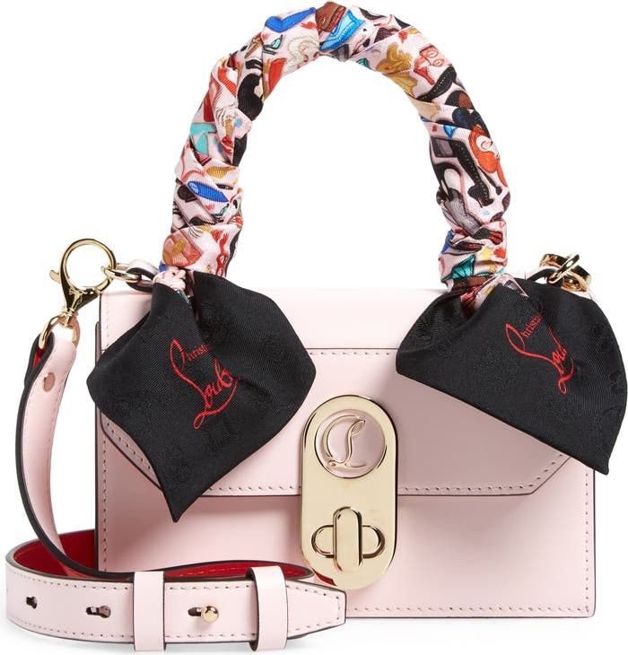 Christian Louboutin Elisa Mini Leather Crossbody Bag Pink Bag Pink Bags Spring Outfits  | Nordstrom
