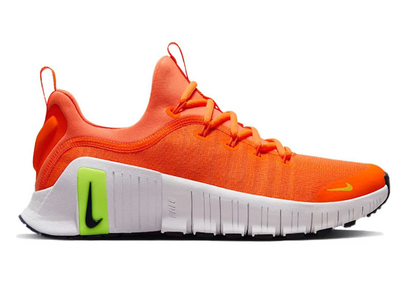 Nike Free Metcon 6 (Women's) Sneakers in Total Orange/Football Grey/Volt | StockX