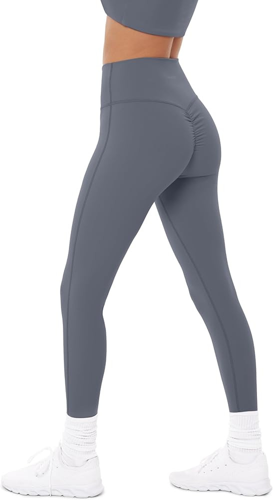 Buttery Soft Leggings | Yoga High Waisted Scrunch Butt Full-Tall Length Gym Workout Leggings Wome... | Amazon (US)