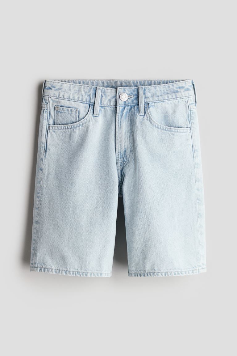 Loose Fit Denim Shorts | H&M (US + CA)