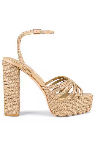 Clarissa Platform in Raffia | Revolve Clothing (Global)