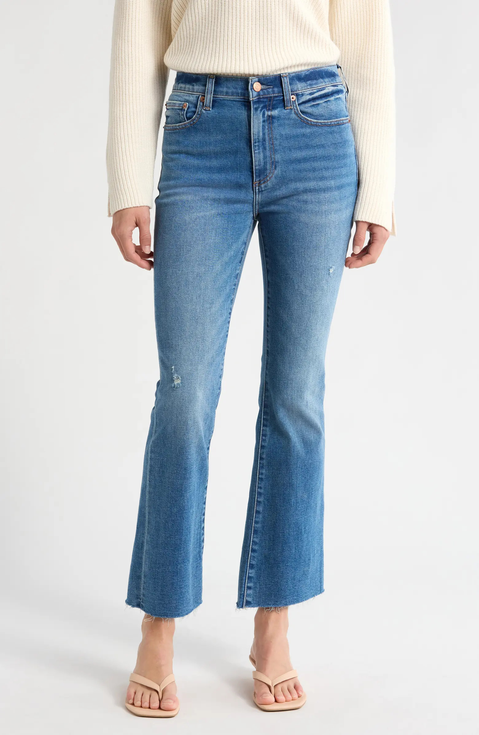 Pistola Lennon High Waist Ankle Bootcut Jeans | Nordstrom | Nordstrom
