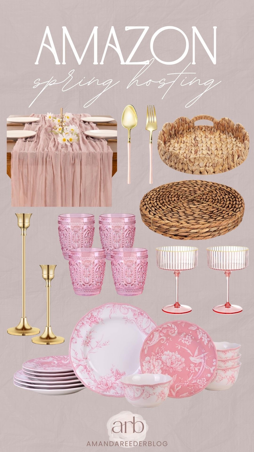 Amazon Spring Hosting Favorites! 💗
amazon home, amazon spring home, spring hosting, spring dining, hosting essentials

#LTKSaleAlert #LTKHome #LTKSeasonal
