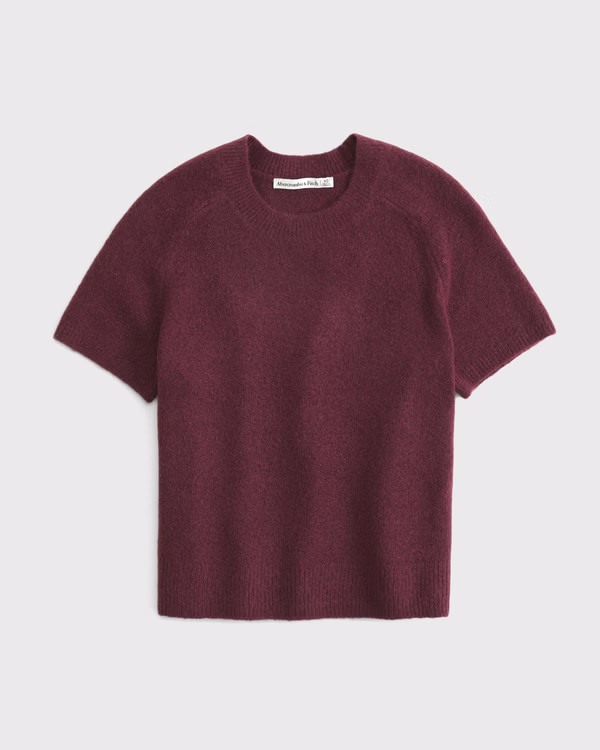 Women's Skimming Crew Sweater Tee | Women's Clearance | Abercrombie.com | Abercrombie & Fitch (US)