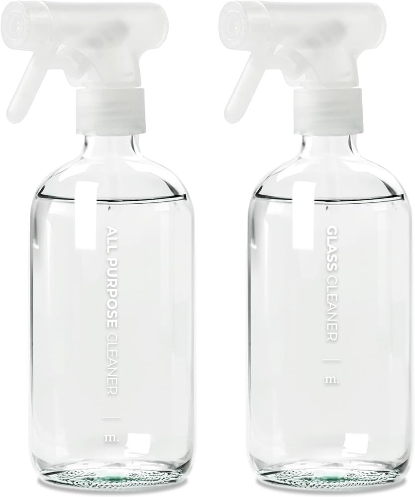 MaisoNovo Glass Spray Bottles for Cleaning | Versatile Spray Bottles for Plants | Durable Glass S... | Amazon (US)