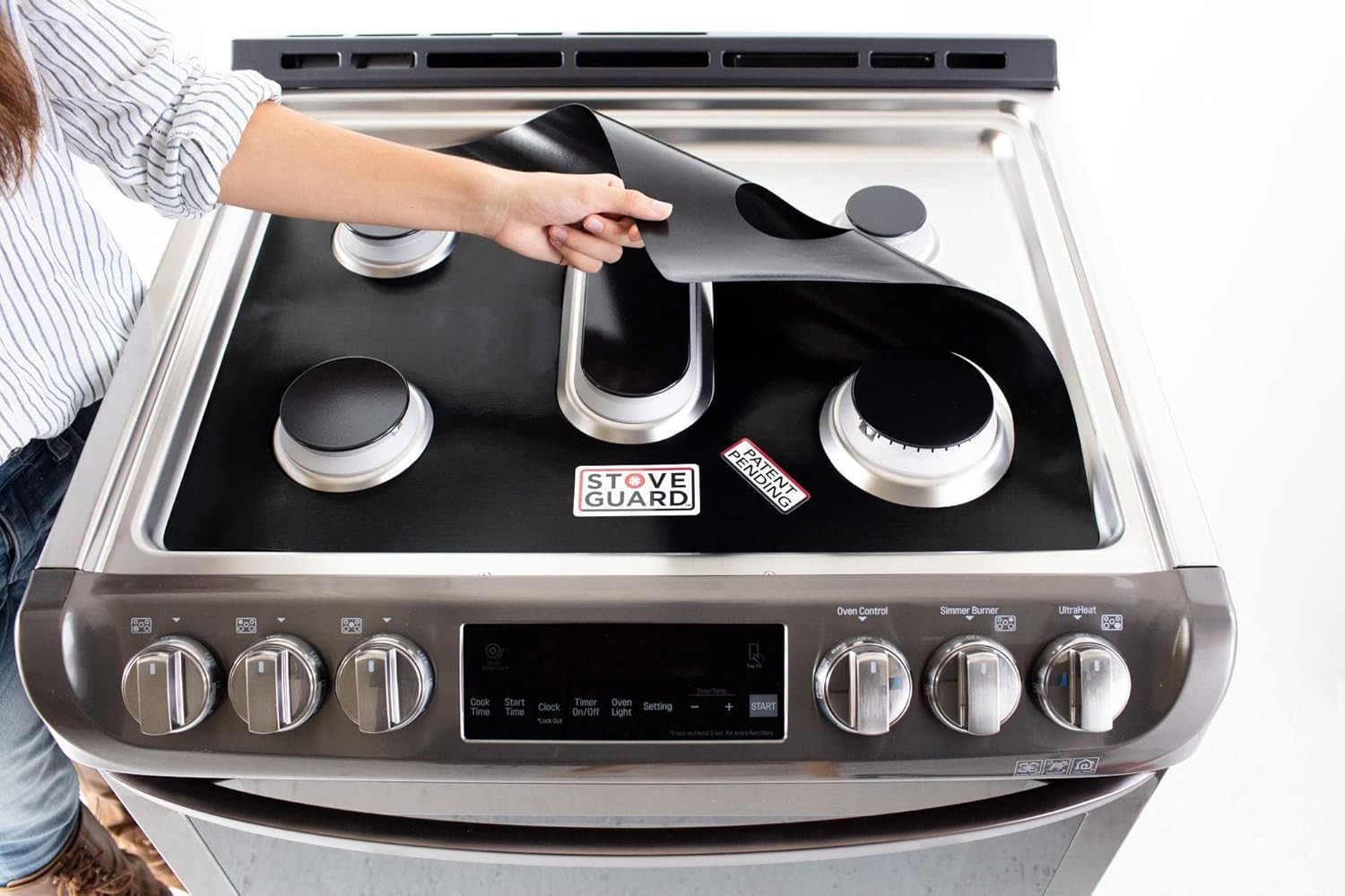 StoveGuard USA-Made, Custom Designed & Precision Cut Stove Cover for Gas Stove Top, Lite LG Gas R... | Amazon (US)