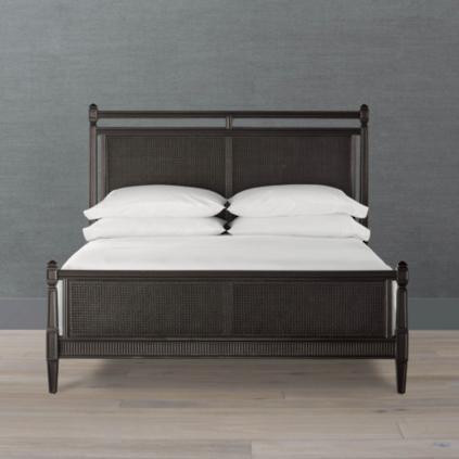 Marion French Cane Bed in Ivory | Frontgate
