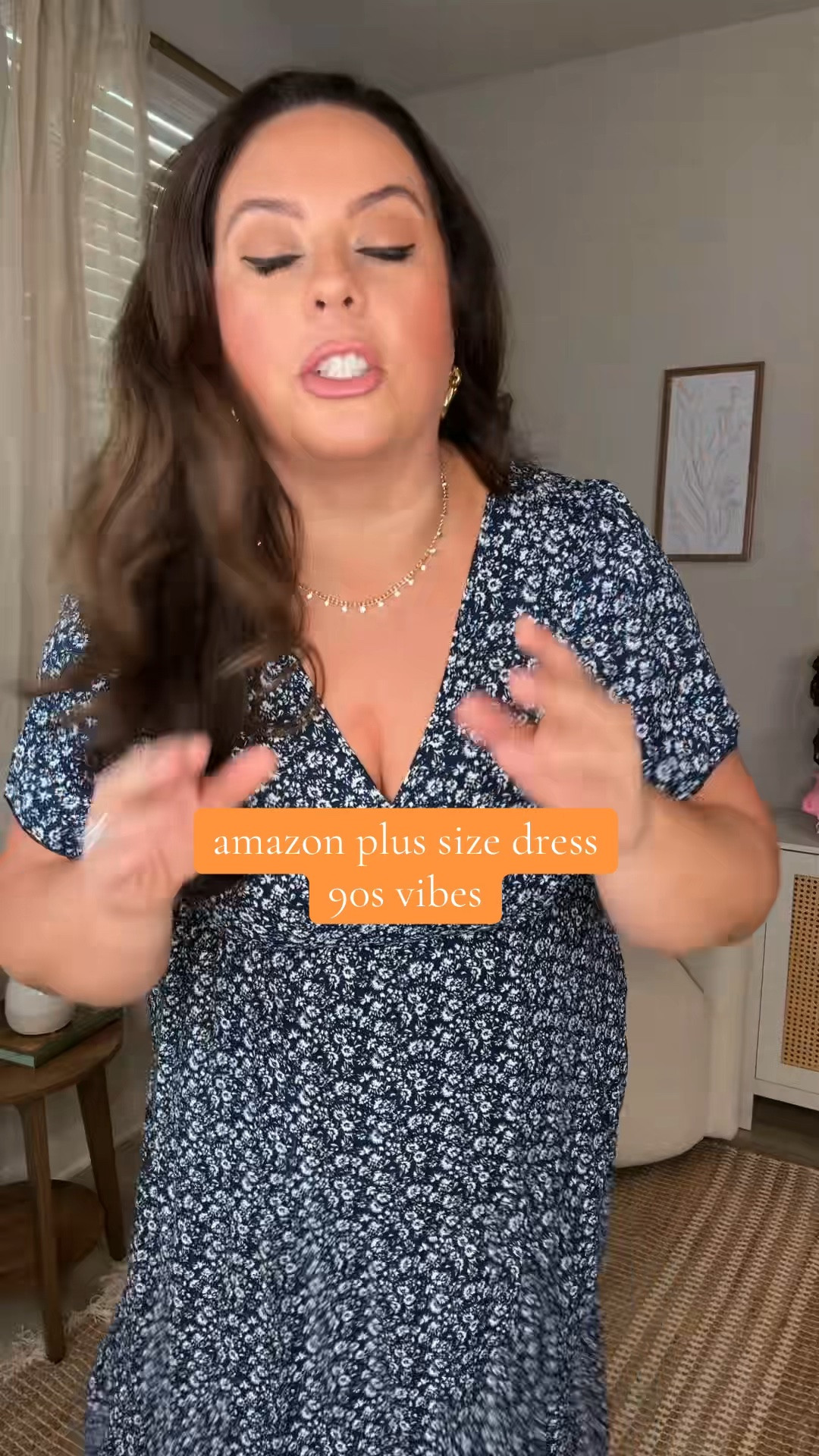 90s vibes in this plus size outfit/ easy dress from amazon that works for casual or work - wearing the 2x as an 18/20

#LTKPlusSize