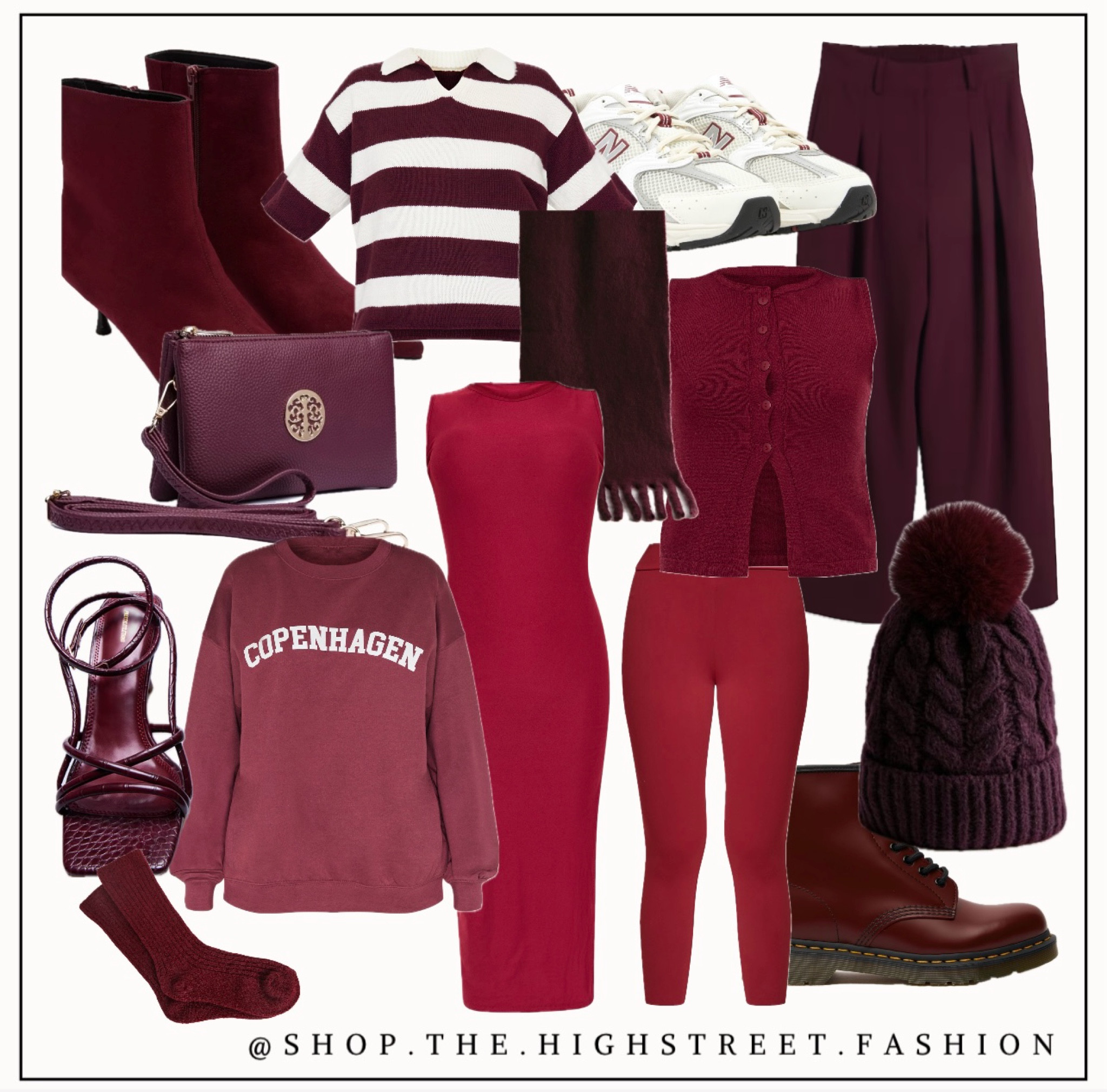 Burgundy, autumn, autumn fashion, fashion inspo, highstreet fashion, ootd

#LTKautumn #LTKuk #LTKstyletip