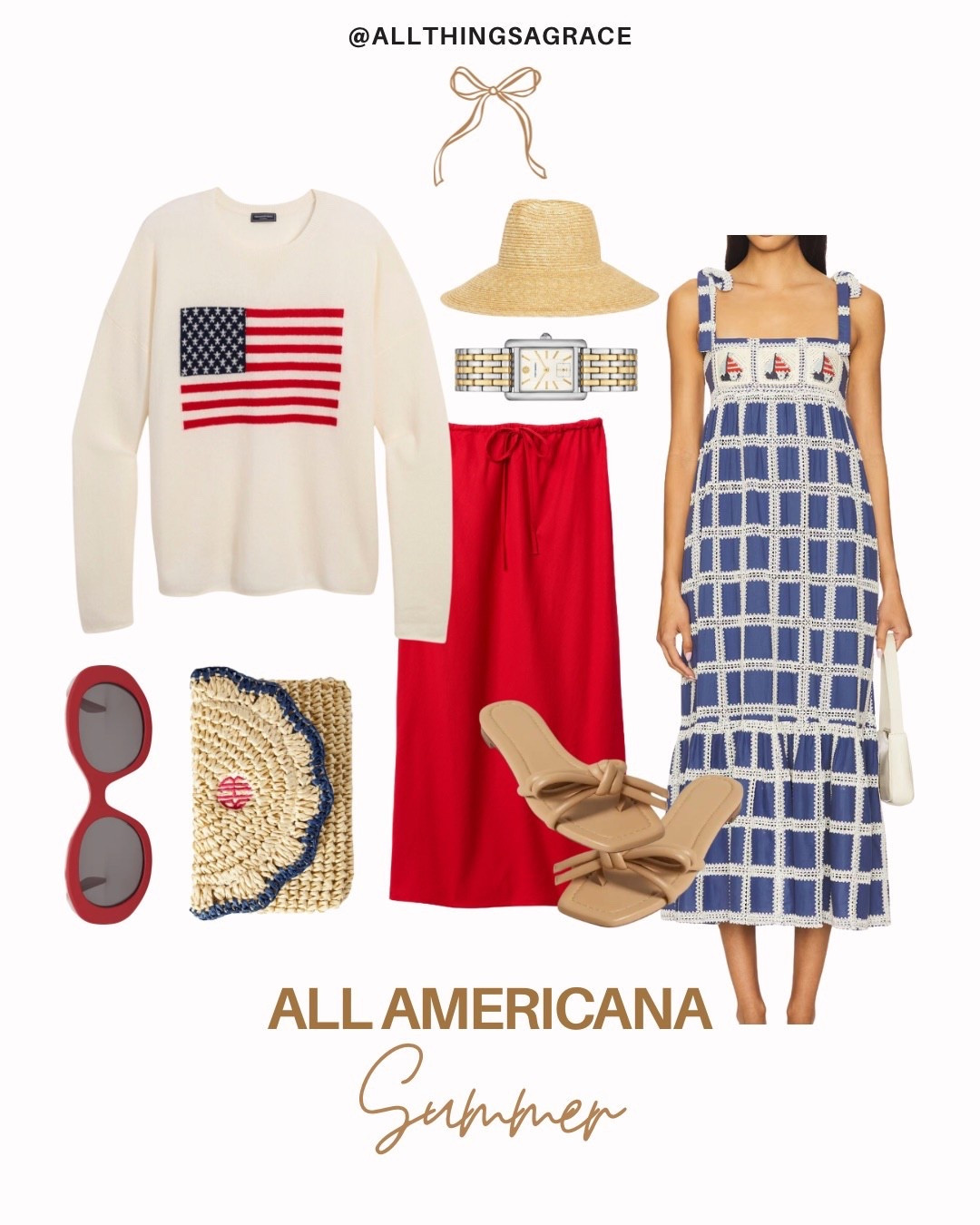 All Americana Summer 🇺🇸❤️💙

#LTKSeasonal #LTKSaleAlert #LTKStyleTip