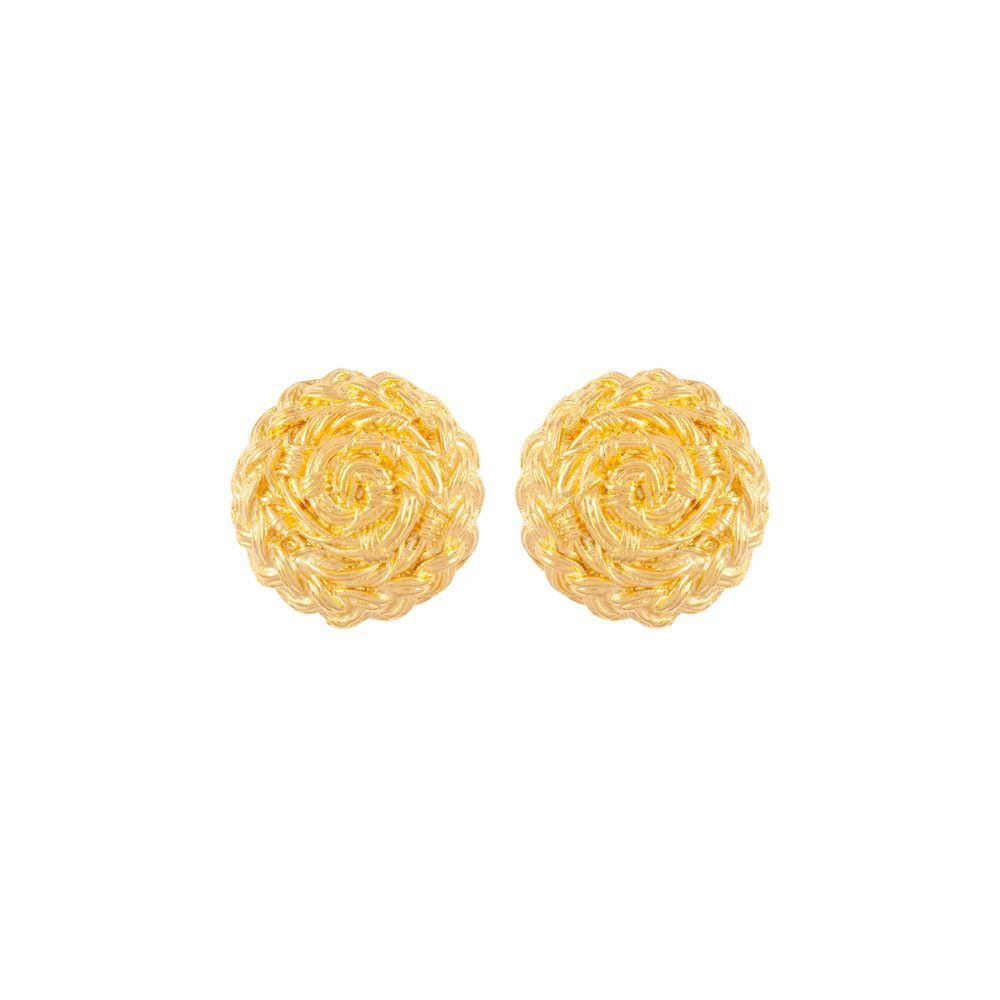 1980s vintage sculpted earrings | Harvey Nichols (Global)