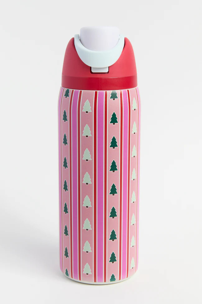 Tree Me Right 32 Oz Water Bottle SALE | Pink Lily