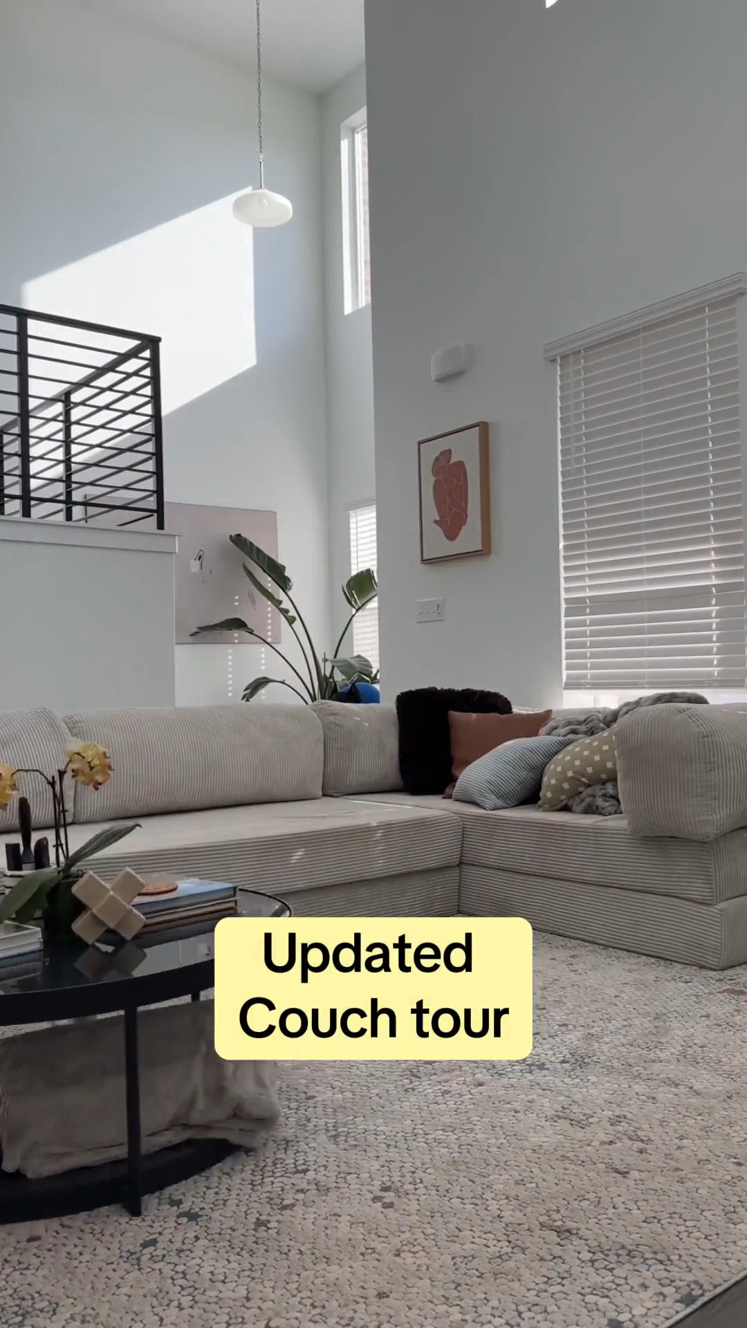 My living room! Couch is “teddy couch corner” on Teak New York. Everything else is linked!

#LTKHome