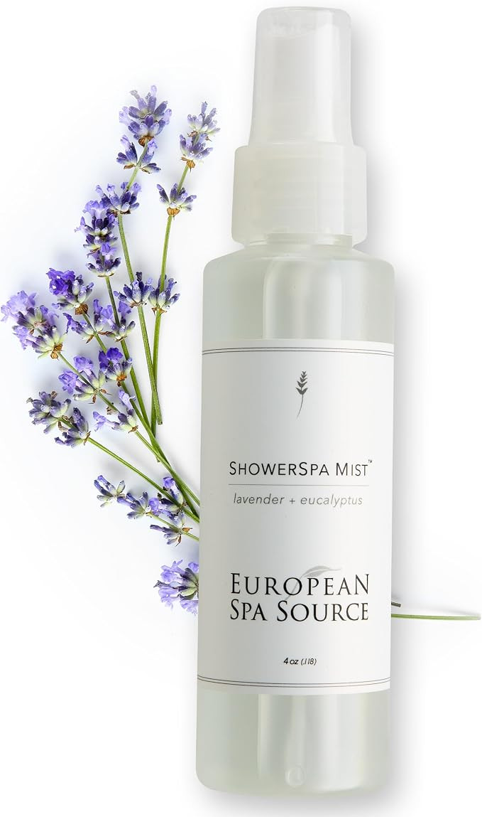 Lavender + Eucalyptus ShowerSpa Mist, 4 Fl Oz | Amazon (US)